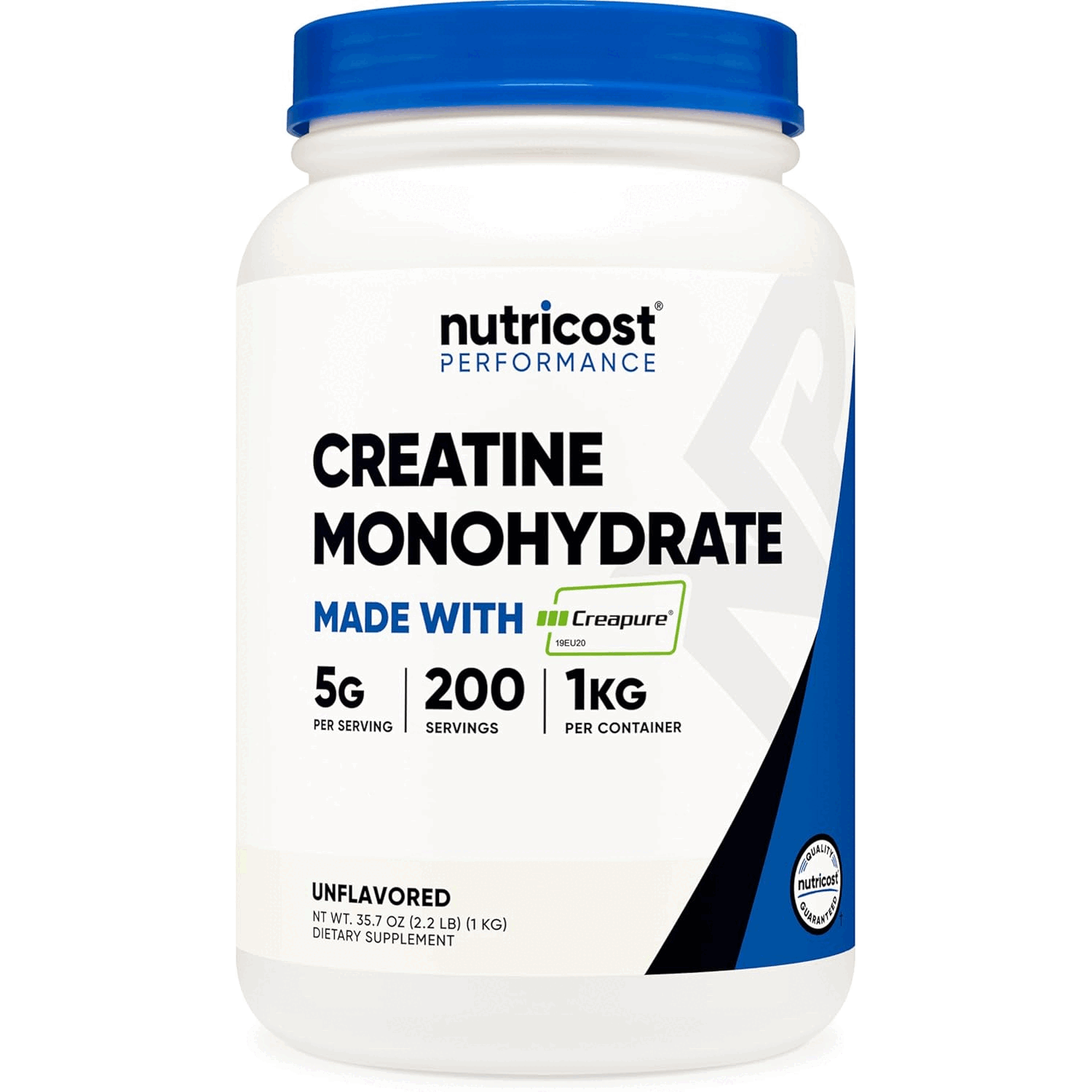 Nutricost Creapure® Creatine Monohydrate Powder 1KG