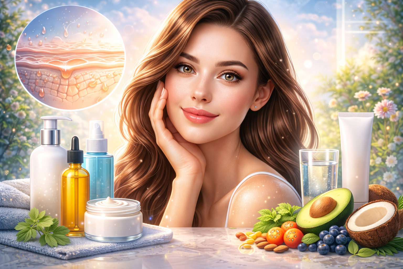 Healthy Skin: A Complete Guide to Clear, Strong, and Glowing Skin