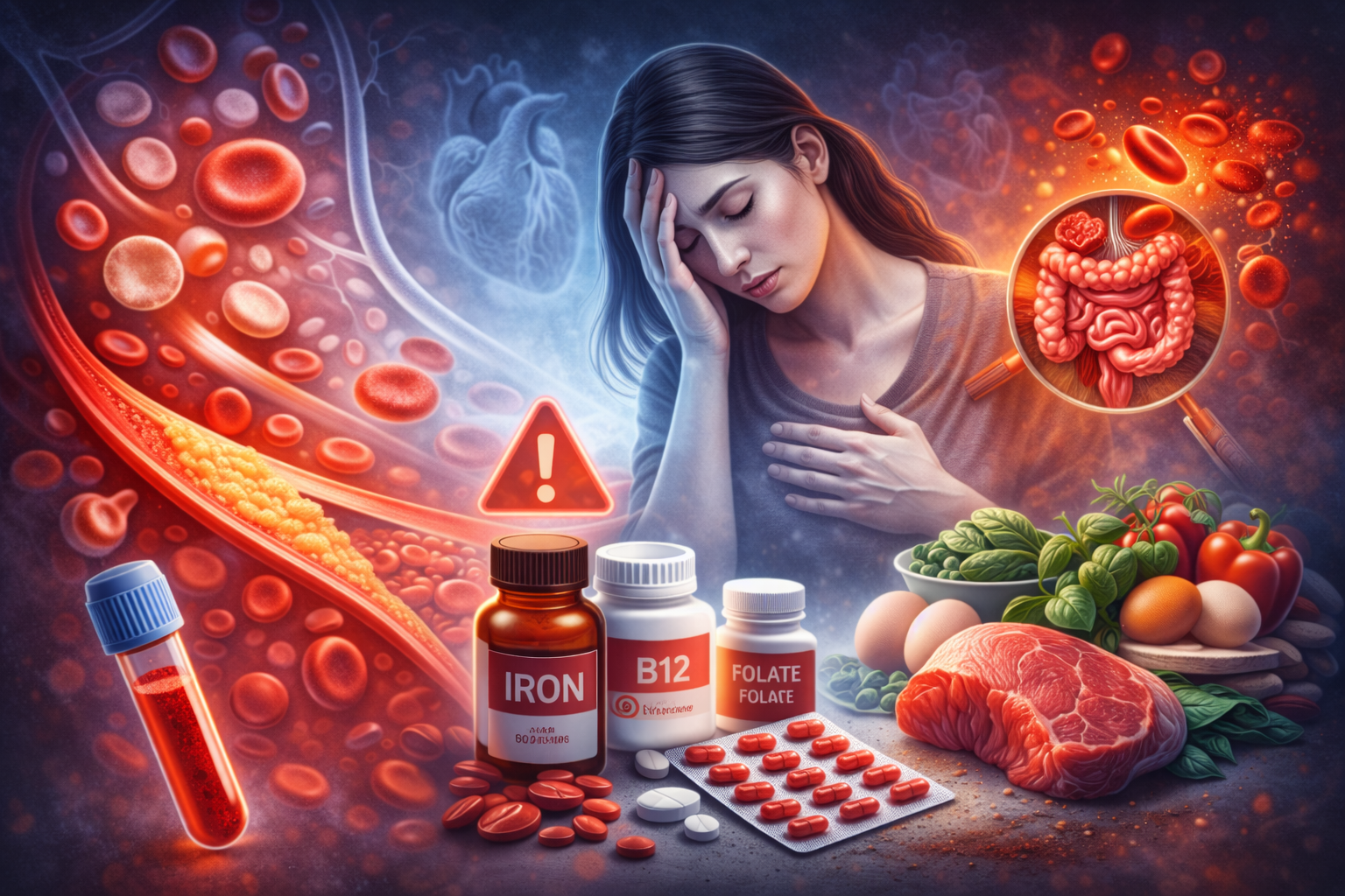 Anemia: Causes, Symptoms, Tests, and Treatment Options