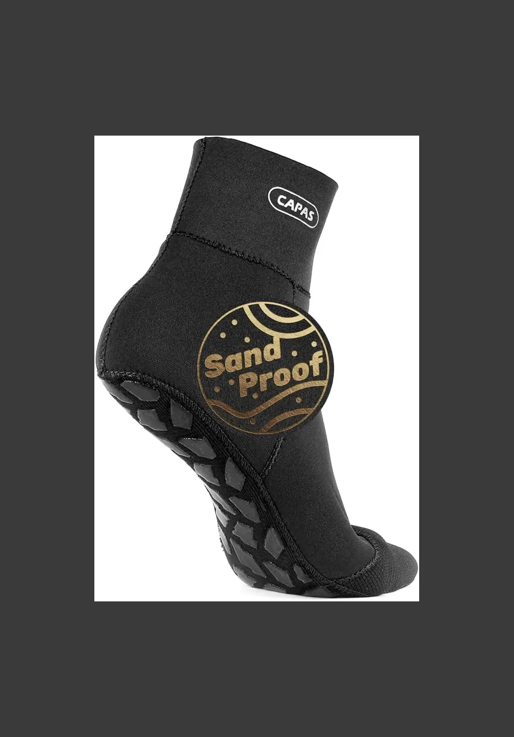 CAPAS 2mm Neoprene Sand Socks: Lightweight Protection for Sand, Surf & Rock
