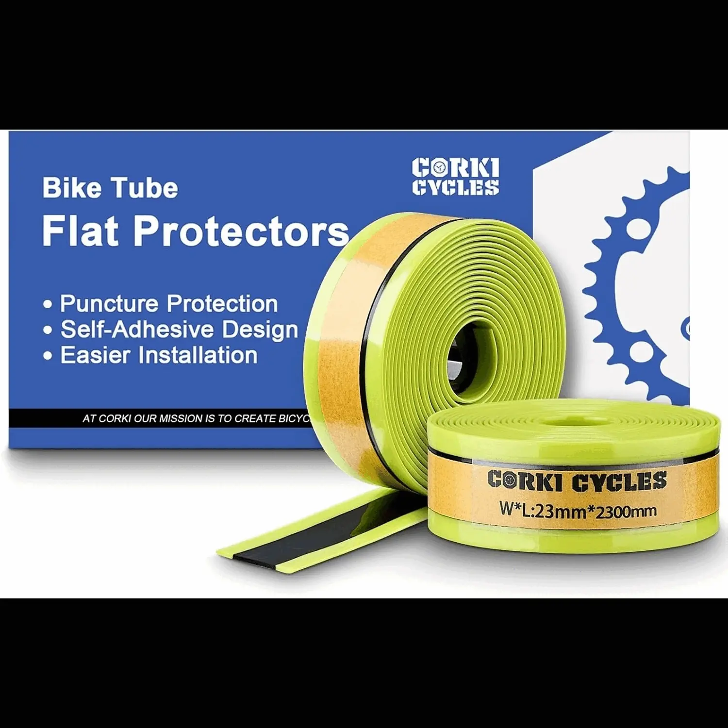 Corki Cycles Bike Tube Flat Protectors & Self-Adhesive Tire Liners