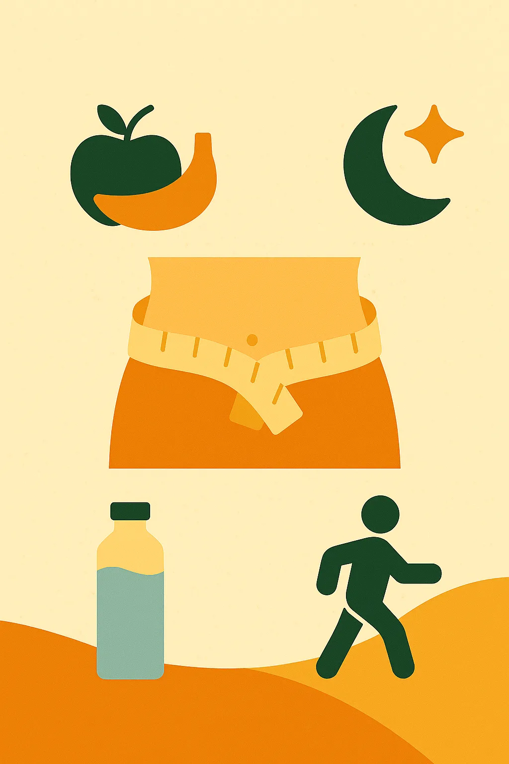 Avoid belly fat: Daily habits, nutrition, movement, sleep, and stress