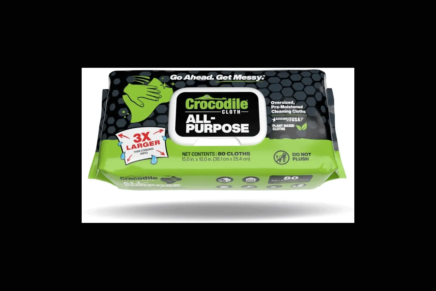 Crocodile Cloth All-Purpose Cleaning Wipes: Heavy-Duty Cleaning Made Easy