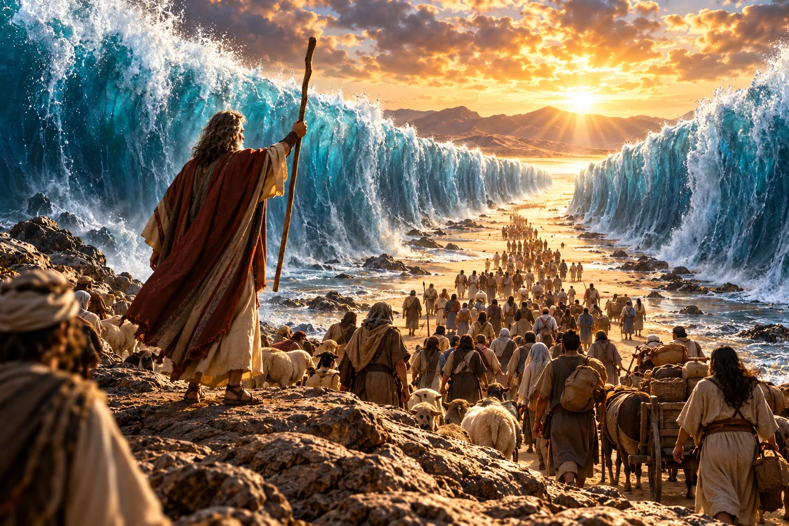 The Journey of the Israelites to the Land of Canaan: From Slavery to the Promised Land