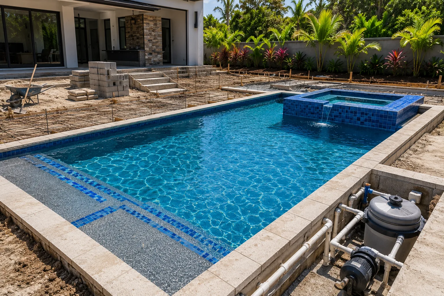 Building a Swimming Pool Properly