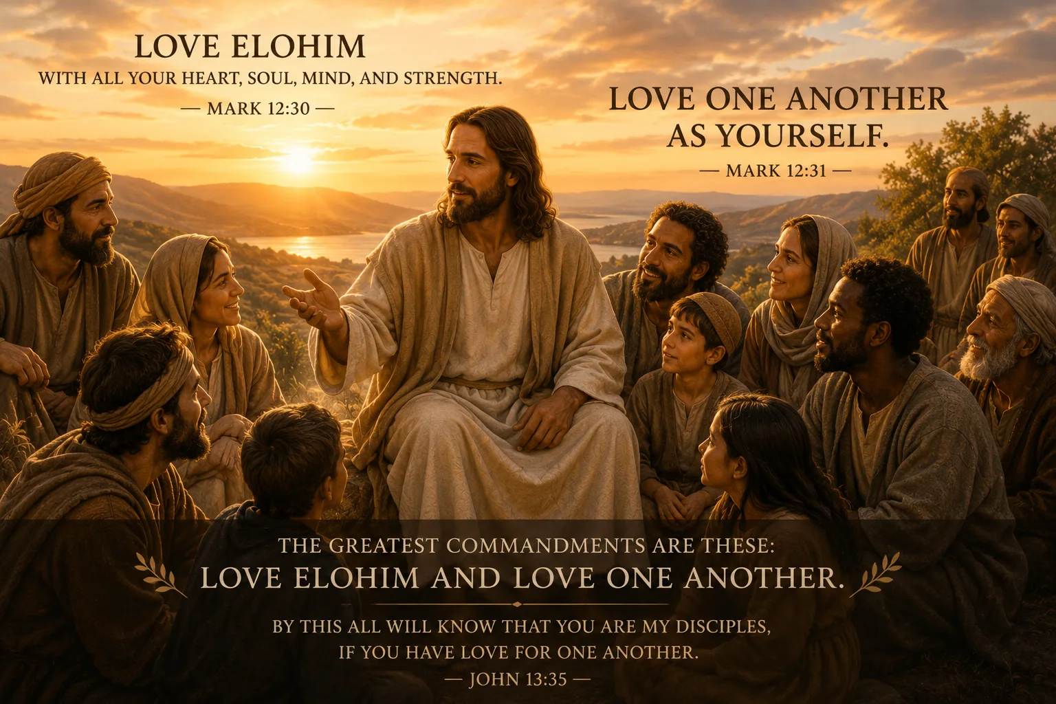 Love Elohim and Love One Another as Yourself