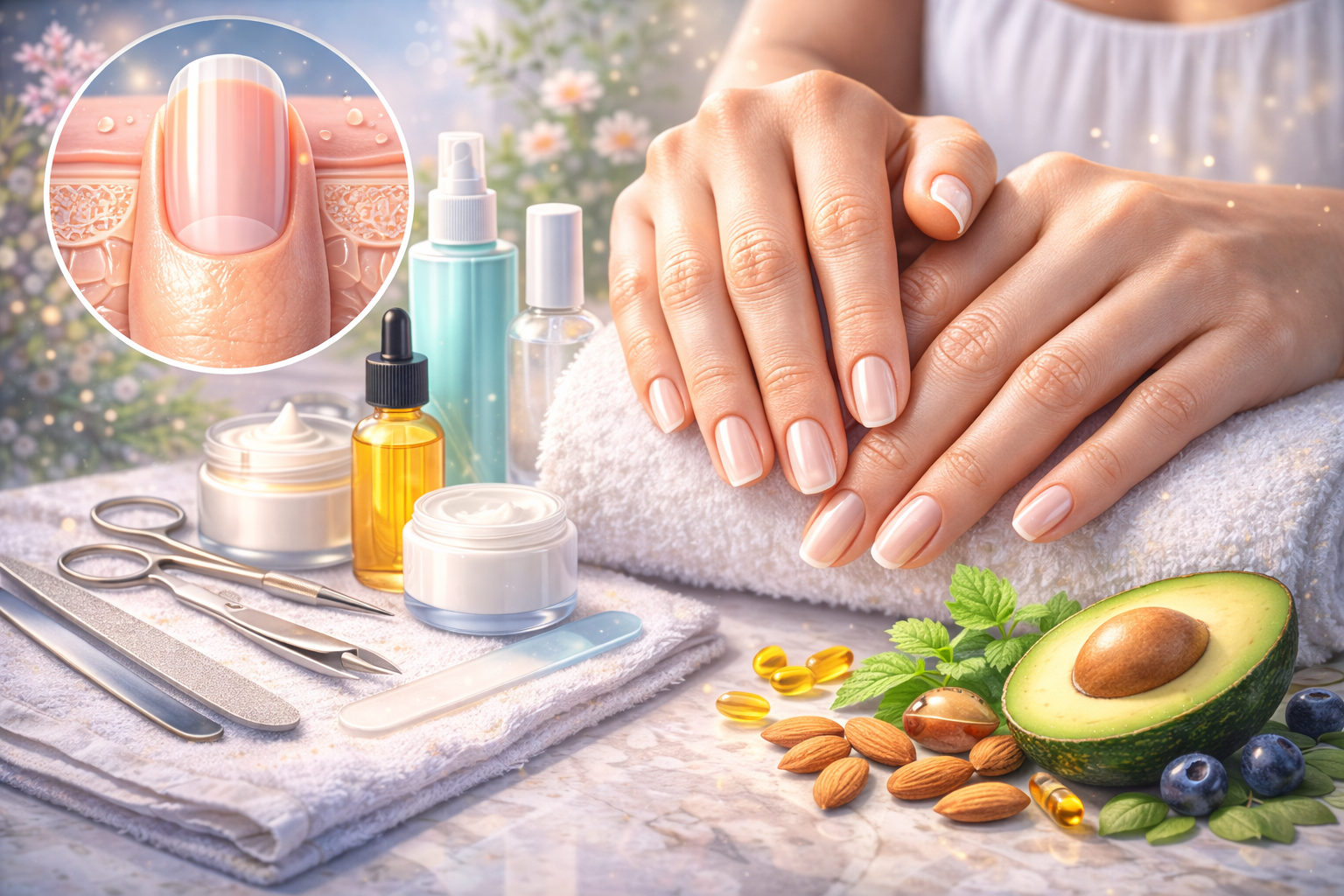 Healthy Nails: How to Grow Strong, Clean, and Beautiful Nails