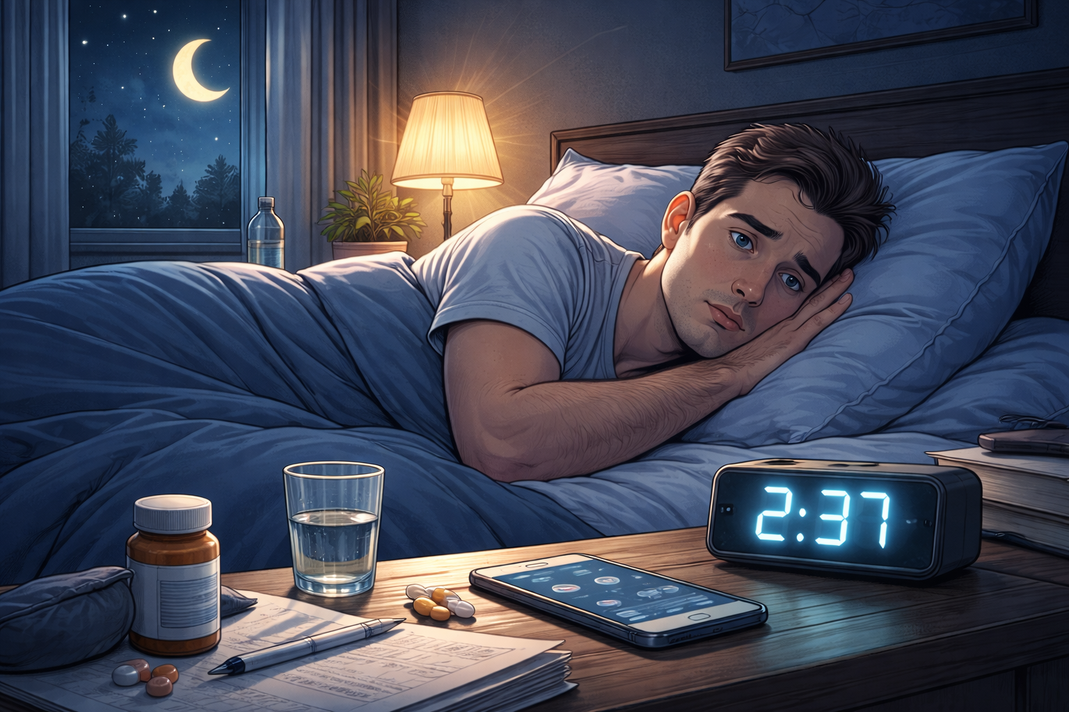 Insomnia: Causes, Symptoms, Treatment, and Better Sleep Tips