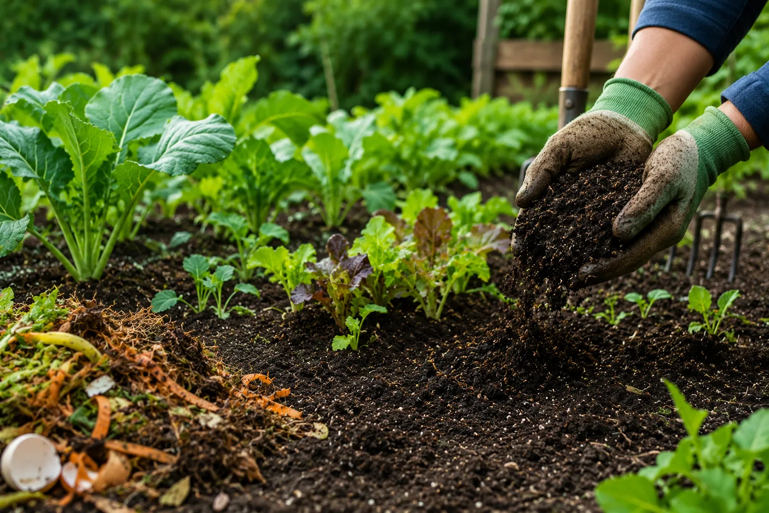 Making Soil Fertile for Plants