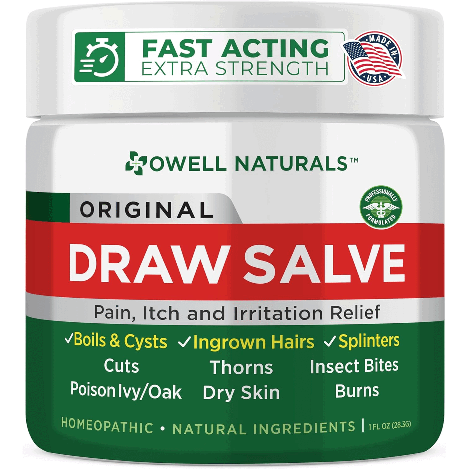 OWELL Naturals Drawing Salve Ointment